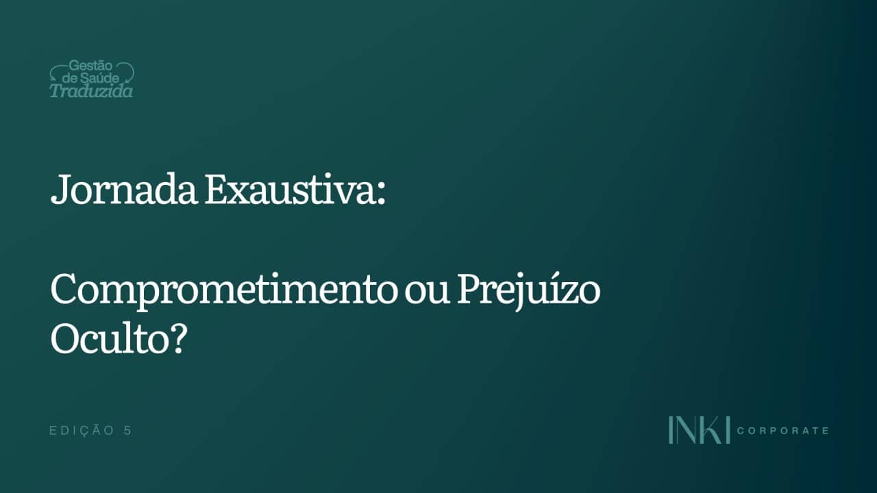 Longas jornadas são inimigas da alta performance e custam caro